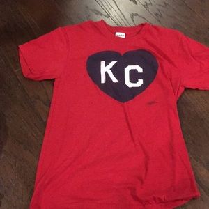 Charlie Hustle KC Heart Shirt